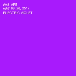 #A81AFB - Electric Violet Color Image